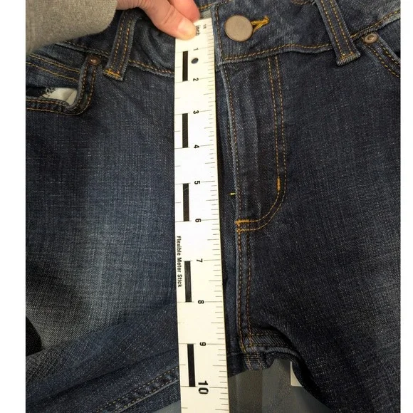 Wrangler Bootcut Jeans Womens 9x34 Dark Wash Stretch Denim 1009MWZAH - Picture 9 of 12